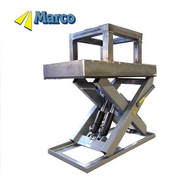 Plateforme de levage à ciseaux hydrauliques avec personnalisation